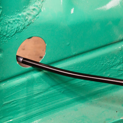 Chase Bays Brake Line Relocation - BMW E30 inBay with OEMC-Brakes-Silicon Valley Bimmer