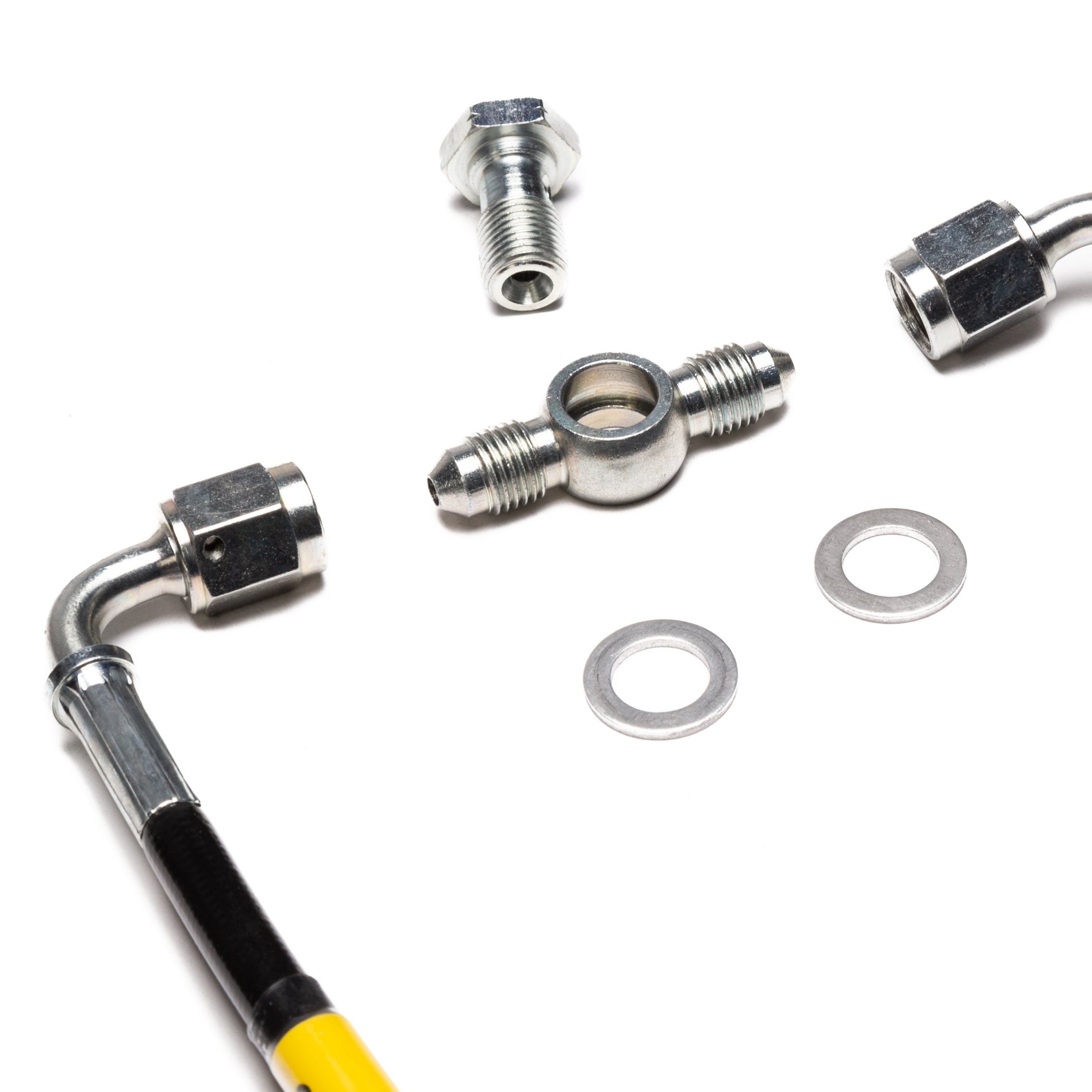 Chase Bays Brake Line Relocation - BMW E30 inBay with OEMC-Brakes-Silicon Valley Bimmer