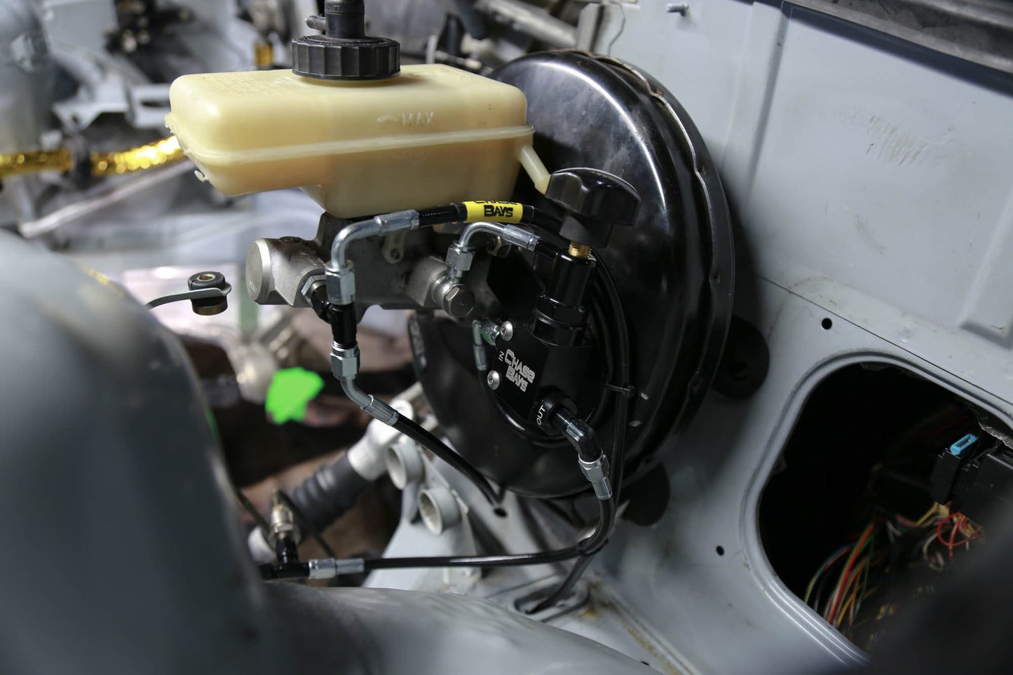 Chase Bays Brake Line Relocation - BMW E36 for OEMC-Brakes-Silicon Valley Bimmer