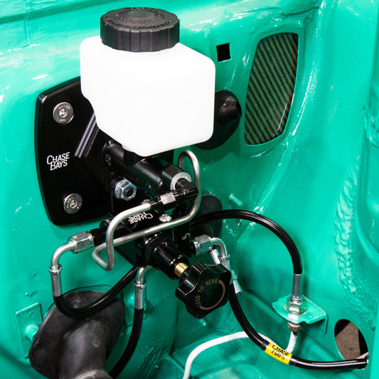 Chase Bays Brake Line Relocation for BMW E30 with Single Piston Brake Booster Delete-Brakes-Silicon Valley Bimmer