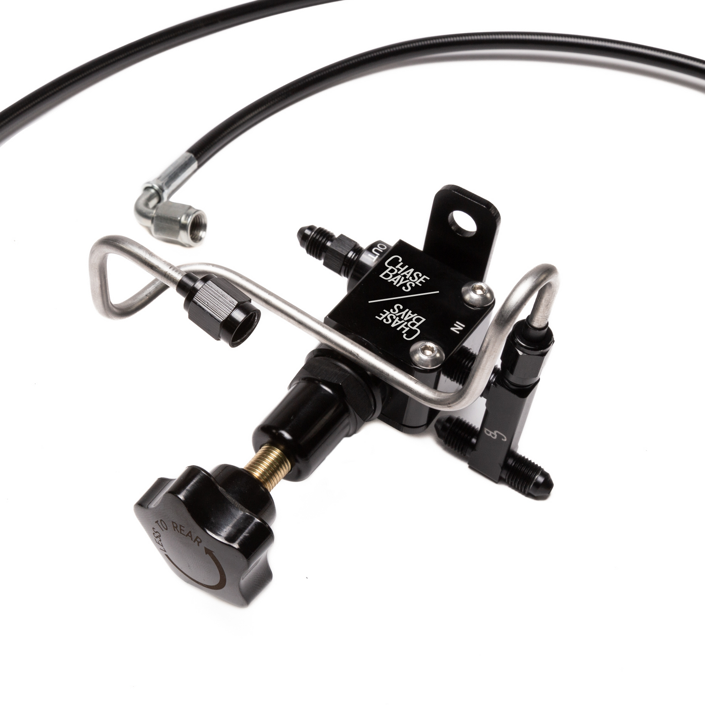 Chase Bays Brake Line Relocation for BMW E30 with Single Piston Brake Booster Delete-Brakes-Silicon Valley Bimmer