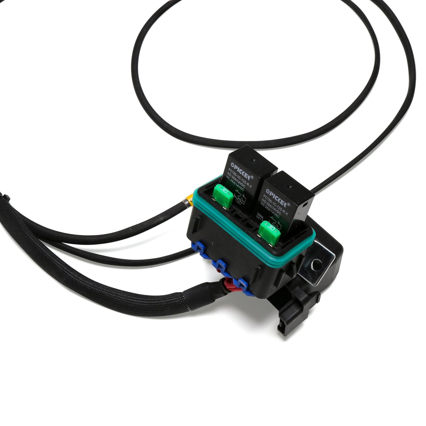 Chase Bays Dual Fan Relay Wiring Harness with 180º F Thermoswitch-Performance-Silicon Valley Bimmer