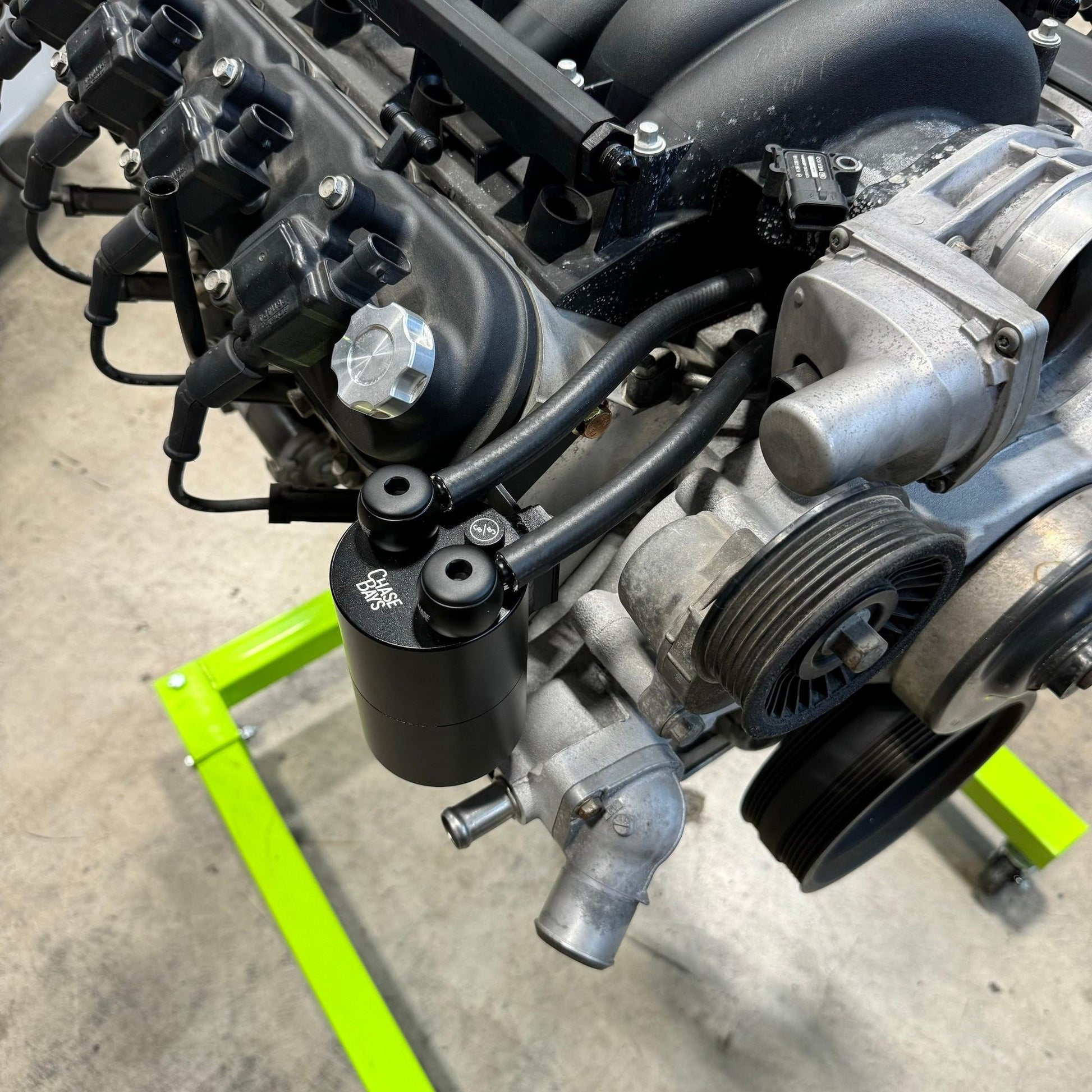 Chase Bays Oil Catch Can Half Kit - GM LS-Performance-Silicon Valley Bimmer