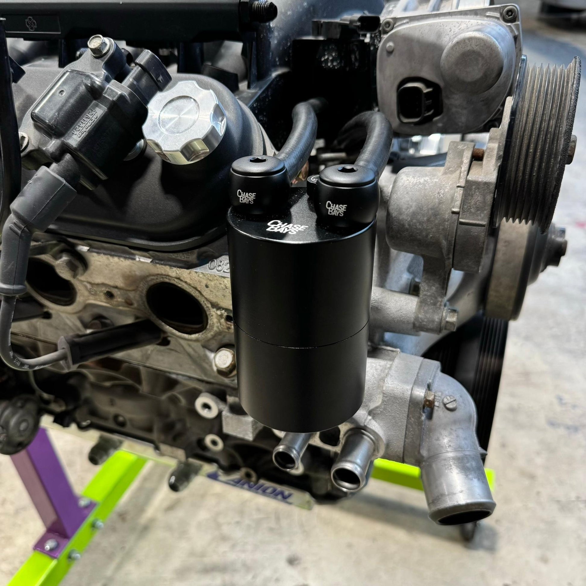 Chase Bays Oil Catch Can Half Kit - GM LS-Performance-Silicon Valley Bimmer