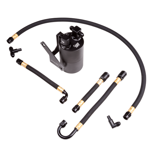 Chase Bays Oil Catch Can Kit w/ AN Hose and Hose Ends - GM LS3 / LS7 / L99-Performance-Silicon Valley Bimmer
