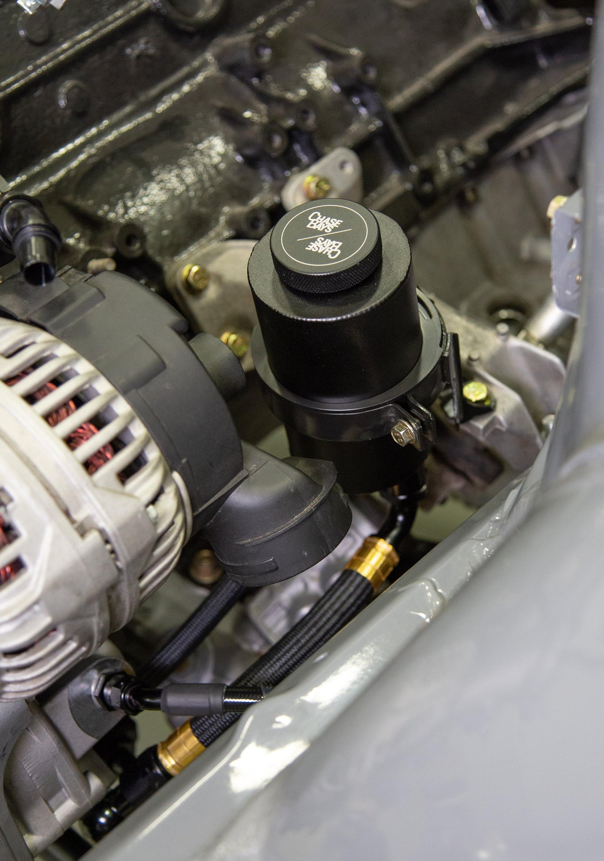 Chase Bays Power Steering Kit - BMW E36 w/ S50 | S52 | M50-Performance-Silicon Valley Bimmer