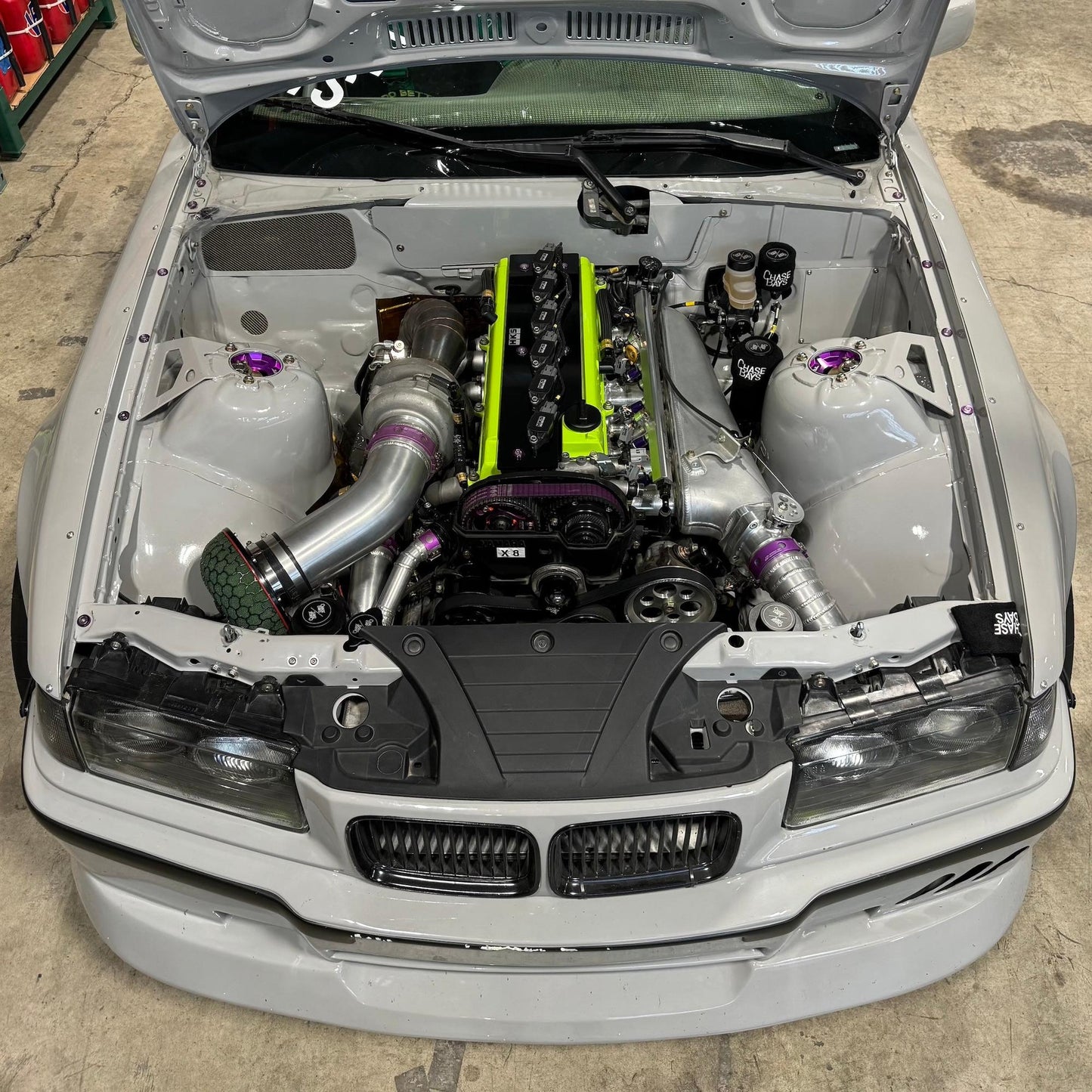 Chase Bays Raised Inline Filler Neck-Performance-Silicon Valley Bimmer