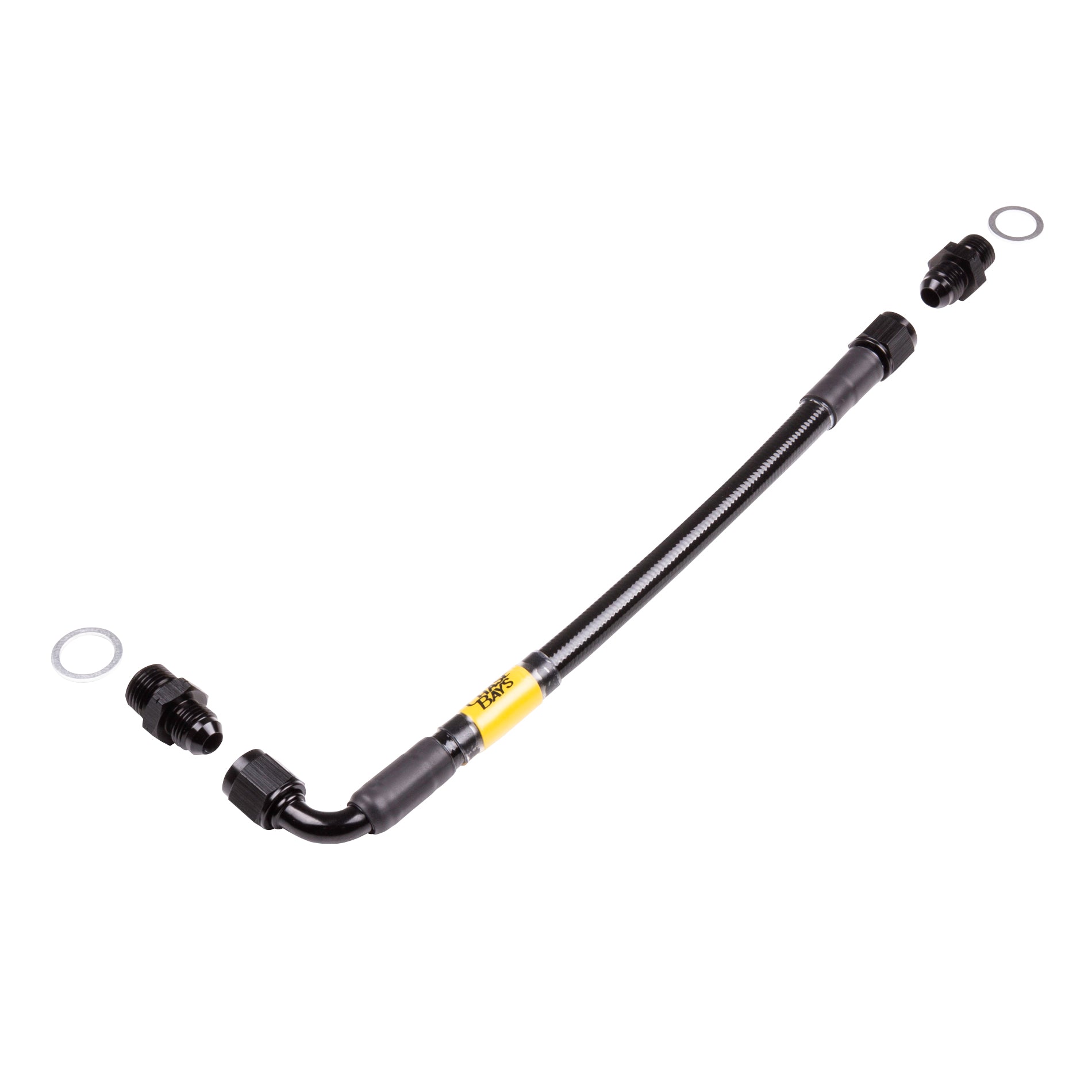 Chase Bays High Pressure Power Steering Hose - BMW E46 w/ S54 | M52 | M54-Performance-Silicon Valley Bimmer
