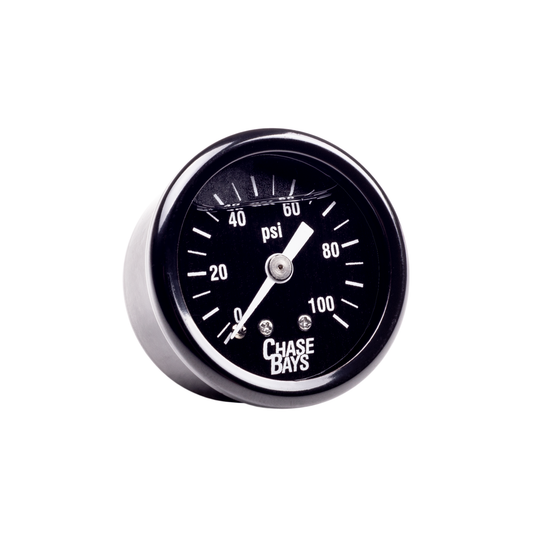 Chase Bays Fuel Pressure Gauge - Liquid Filled 0-100psi-Performance-Silicon Valley Bimmer