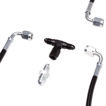 Chase Bays Brake Line Relocation - BMW E46 inBay with OEMC-Brakes-Silicon Valley Bimmer