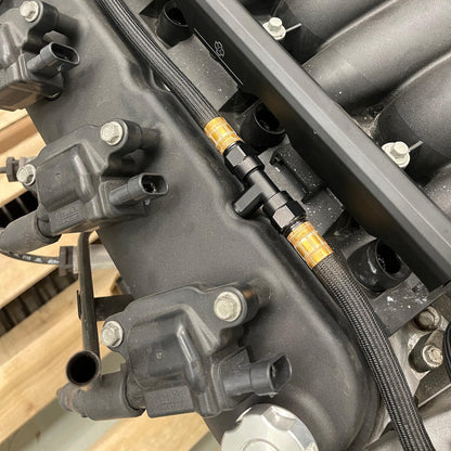 Chase Bays Oil Catch Can Kit w/ AN Hose and Hose Ends - GM LS3 / LS7 / L99-Performance-Silicon Valley Bimmer