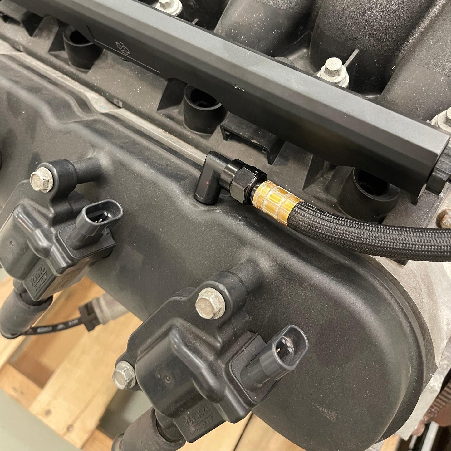 Chase Bays Oil Catch Can Kit w/ AN Hose and Hose Ends - GM LS3 / LS7 / L99-Performance-Silicon Valley Bimmer