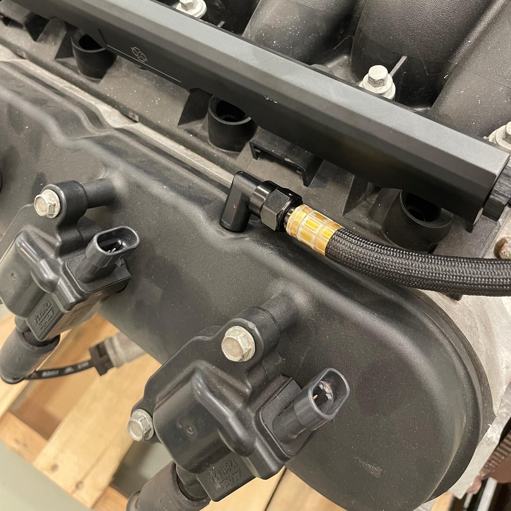 Chase Bays Oil Catch Can Kit w/ AN Hose and Hose Ends - GM LS3 / LS7 / L99-Performance-Silicon Valley Bimmer