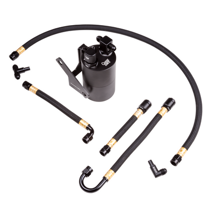 Chase Bays Oil Catch Can Kit w/ AN Hose and Hose Ends - GM LS3 / LS7 / L99-Performance-Silicon Valley Bimmer