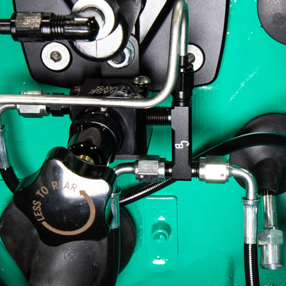 Chase Bays Brake Line Relocation for BMW E30 with Single Piston Brake Booster Delete