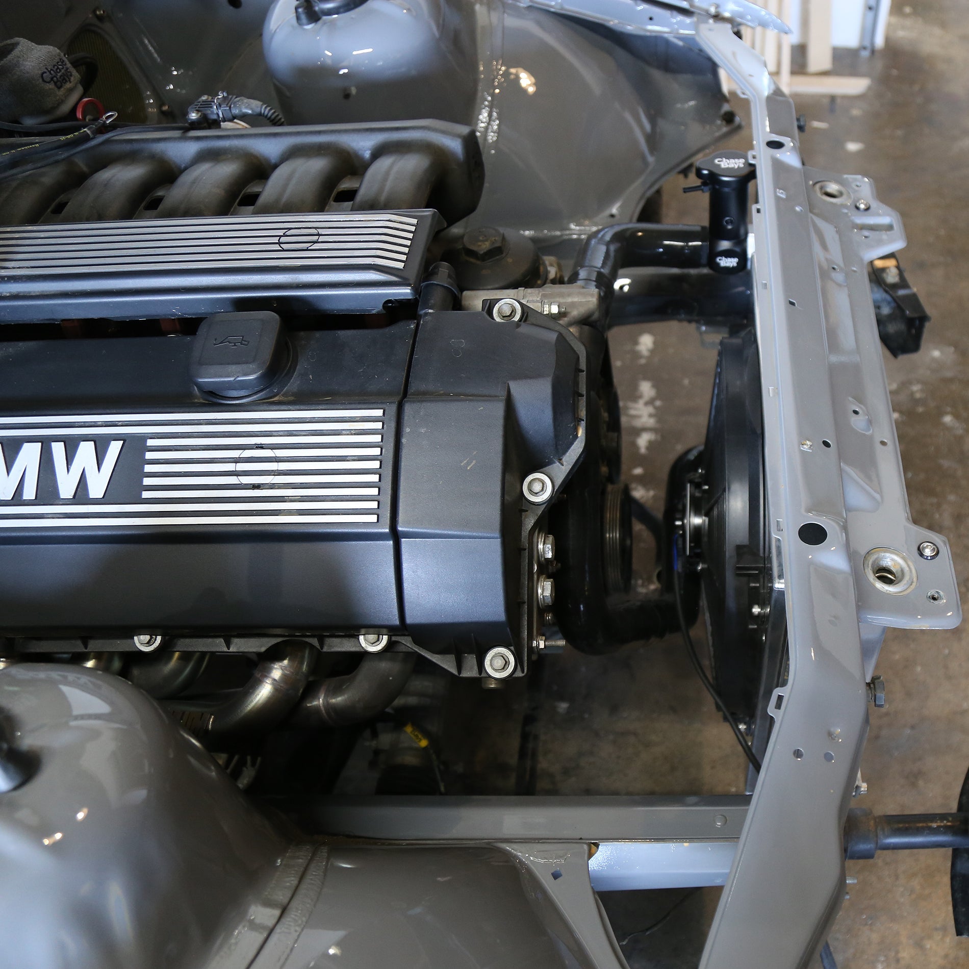 Chase Bays Tucked Aluminum Radiator - BMW E30 / E36 / E46-Performance-Silicon Valley Bimmer