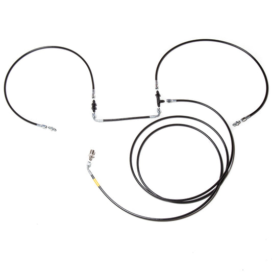 Chase Bays Front to Rear Brake Lines & Rear Hard Line Delete - 82-91 BMW E30