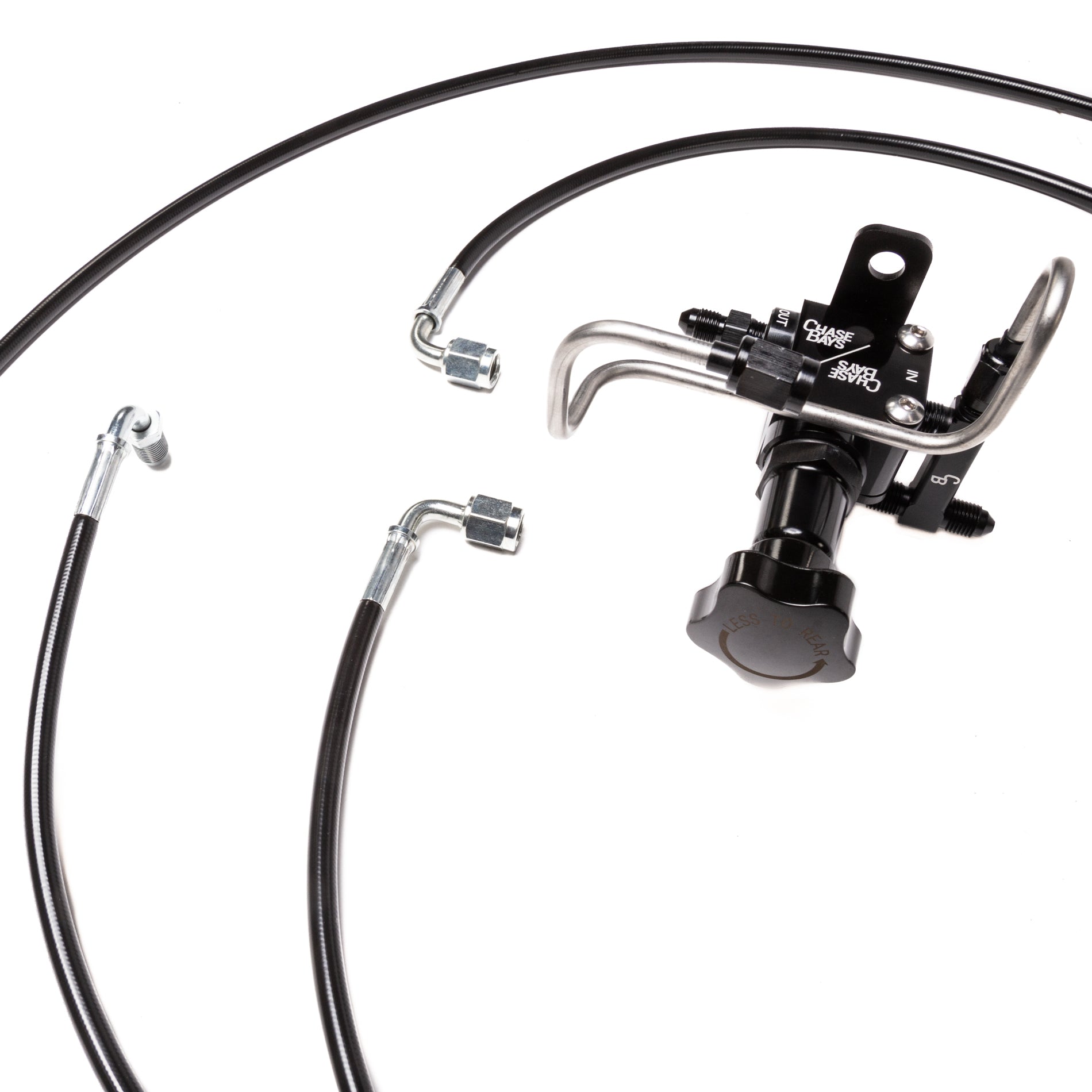 Chase Bays Brake Line Relocation for BMW E46 with Single Piston Brake Booster Delete-Brakes-Silicon Valley Bimmer