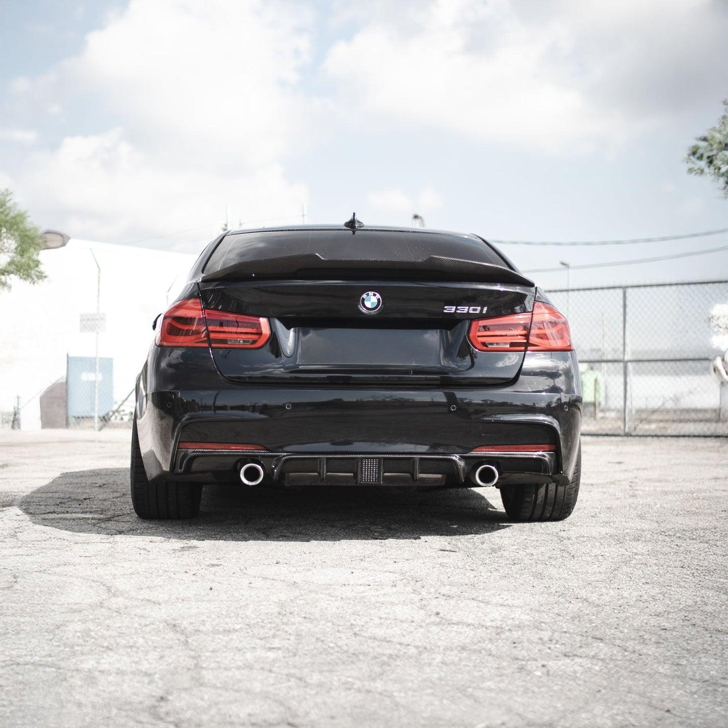 Chaser Designed F30 Carbon Fiber Diffuser-Exterior-Silicon Valley Bimmer