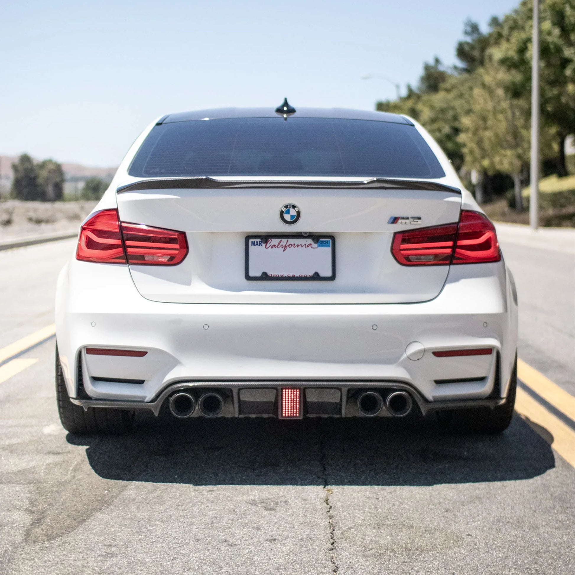 Chaser Designed F8X Carbon Fiber Diffuser-Exterior-Silicon Valley Bimmer