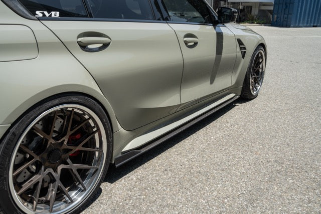 Concourse Carbon Fiber Side Extensions for BMW G80 M3 / G81 M3 Touring / G82 M4-Exterior-Silicon Valley Bimmer