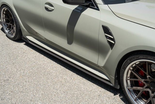 Concourse Carbon Fiber Side Extensions for BMW G80 M3 / G81 M3 Touring / G82 M4-Exterior-Silicon Valley Bimmer