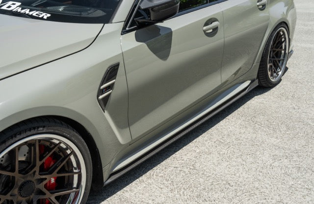 Concourse Carbon Fiber Side Extensions for BMW G80 M3 / G81 M3 Touring / G82 M4-Exterior-Silicon Valley Bimmer