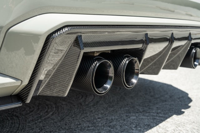 Concourse Dry Carbon Diffuser Spoiler for BMW G80 M3, G81 M3 Touring & G82 M4-Exterior-Silicon Valley Bimmer