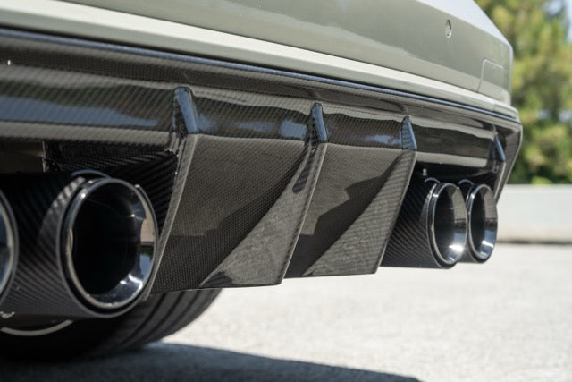 Concourse Dry Carbon Diffuser Spoiler for BMW G80 M3, G81 M3 Touring & G82 M4-Exterior-Silicon Valley Bimmer