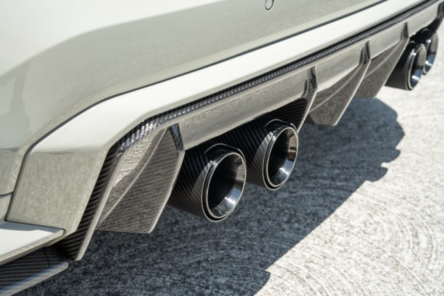 Concourse Dry Carbon Diffuser Spoiler for BMW G80 M3, G81 M3 Touring & G82 M4-Exterior-Silicon Valley Bimmer