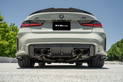 Concourse Dry Carbon Diffuser Spoiler for BMW G80 M3, G81 M3 Touring & G82 M4-Exterior-Silicon Valley Bimmer