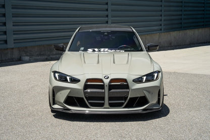 Concourse Dry Carbon Front Lip Spoiler for BMW G80 M3, G81 M3 Touring & G82 M4-Exterior-Silicon Valley Bimmer