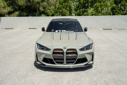 Concourse Dry Carbon Front Lip Spoiler for BMW G80 M3, G81 M3 Touring & G82 M4-Exterior-Silicon Valley Bimmer