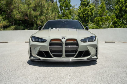 Concourse Dry Carbon Front Lip Spoiler for BMW G80 M3, G81 M3 Touring & G82 M4-Exterior-Silicon Valley Bimmer