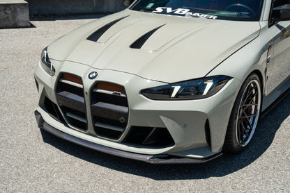 Concourse Dry Carbon Front Lip Spoiler for BMW G80 M3, G81 M3 Touring & G82 M4-Exterior-Silicon Valley Bimmer