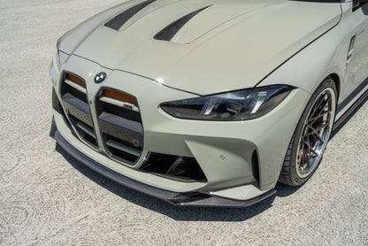 Concourse Dry Carbon Front Lip Spoiler for BMW G80 M3, G81 M3 Touring & G82 M4-Exterior-Silicon Valley Bimmer