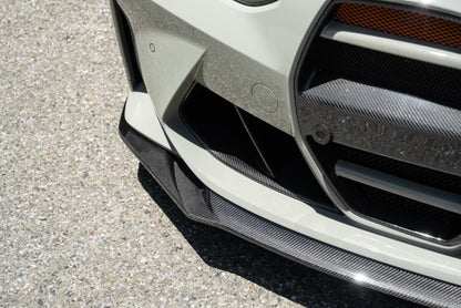 Concourse Dry Carbon Front Lip Spoiler for BMW G80 M3, G81 M3 Touring & G82 M4-Exterior-Silicon Valley Bimmer