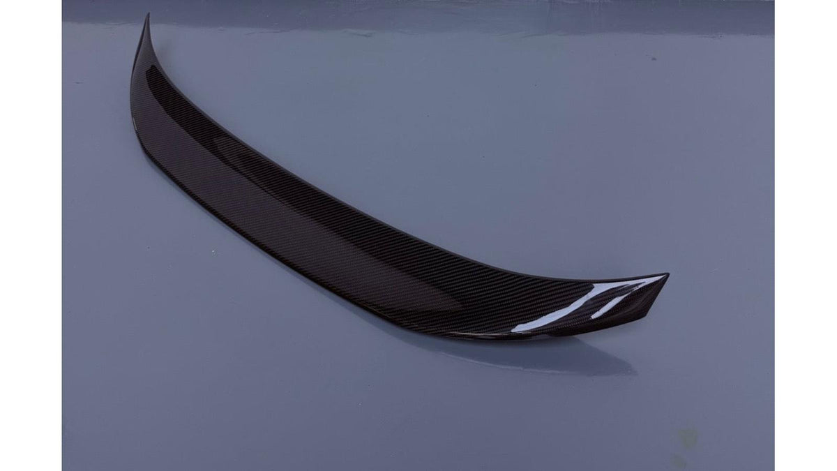 NWCarbon Haus G87 Dry Carbon Fiber V Style High Kick Trunk Spoiler