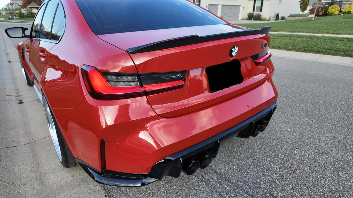NWCarbon Haus G80 Dry Carbon Fiber Rear CS Spoiler