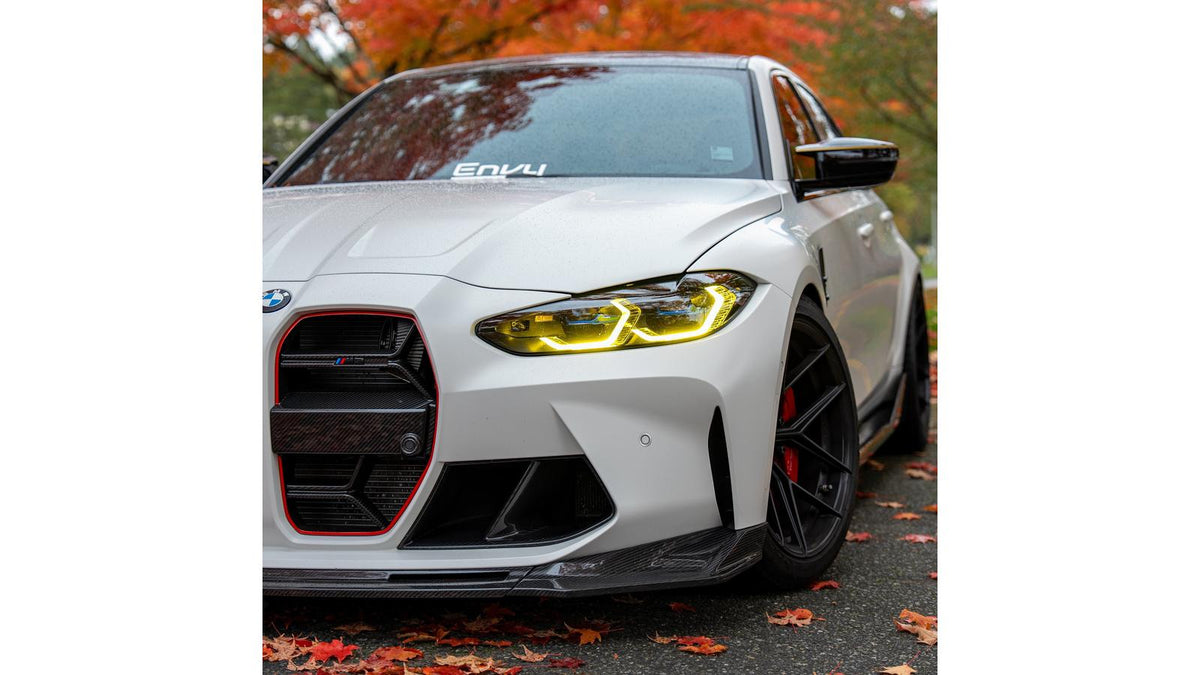 NWCarbon Haus G8X Dry Carbon Fiber V Style Front Lip