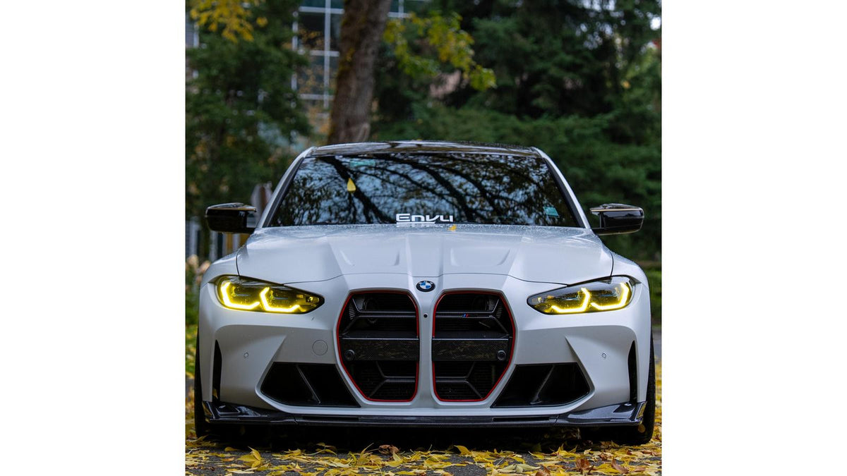 NWCarbon Haus G8X Dry Carbon Fiber V Style Front Lip