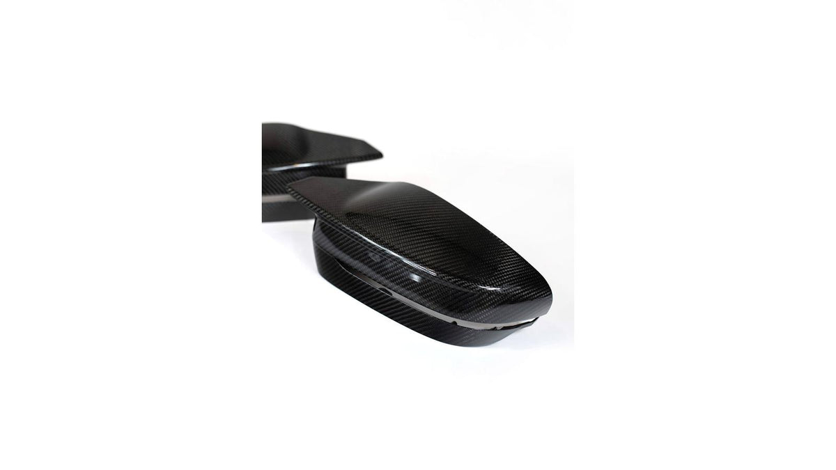 NWCarbon Haus G8X Dry Carbon Fiber Mirror Caps
