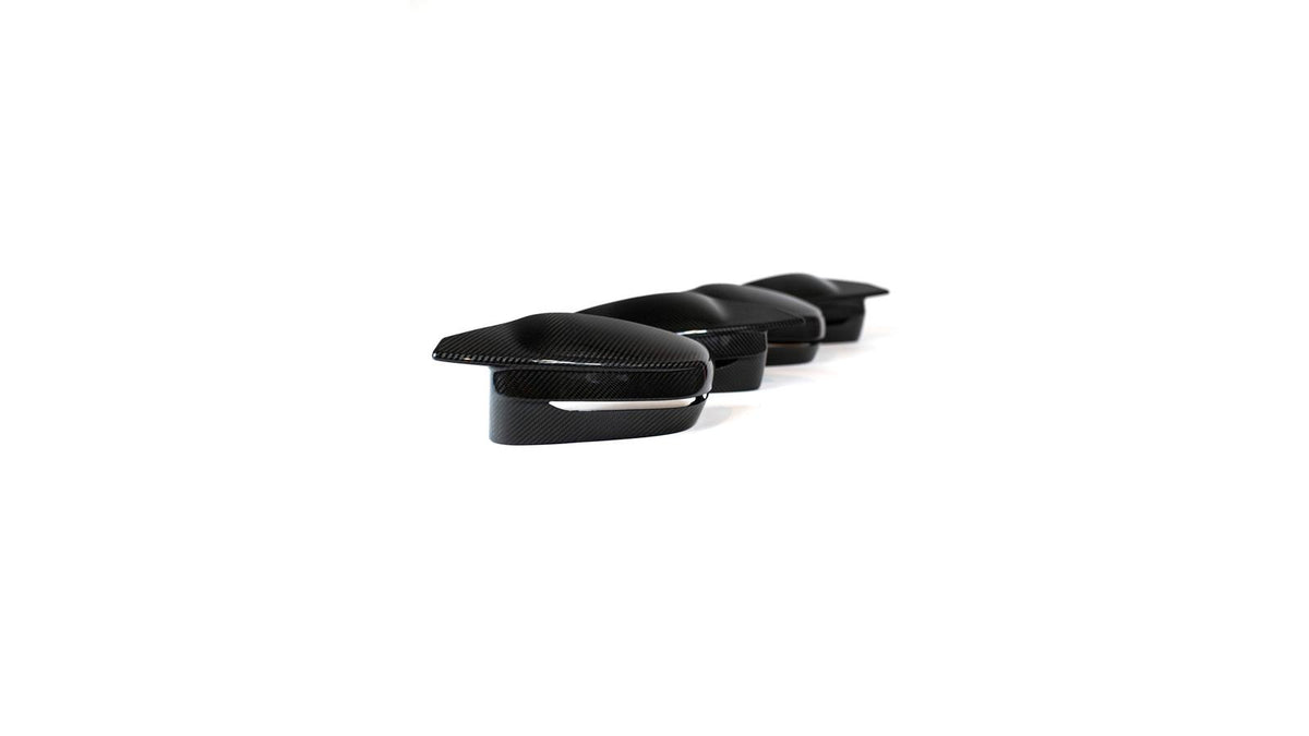 NWCarbon Haus G8X Dry Carbon Fiber Mirror Caps