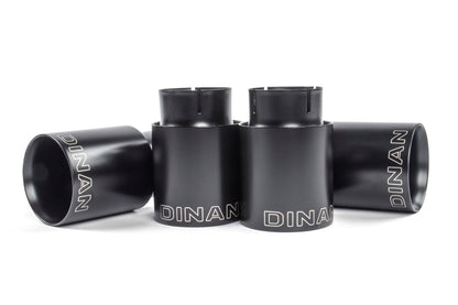 Dinan BMW B58 Performance Valved Axle-Back Exhaust - Black Tips-Exhaust-Silicon Valley Bimmer