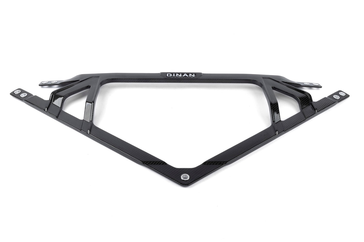 Dinan Gloss Carbon Fiber Strut Tower Brace - 2021-2026 BMW M2/M3/M4-Suspension-Silicon Valley Bimmer