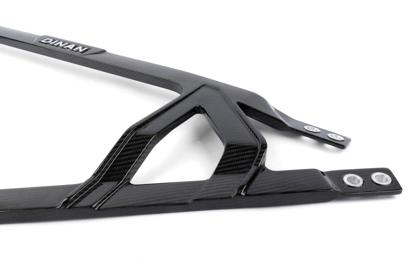 Dinan Gloss Carbon Fiber Strut Tower Brace - 2021-2026 BMW M2/M3/M4-Suspension-Silicon Valley Bimmer