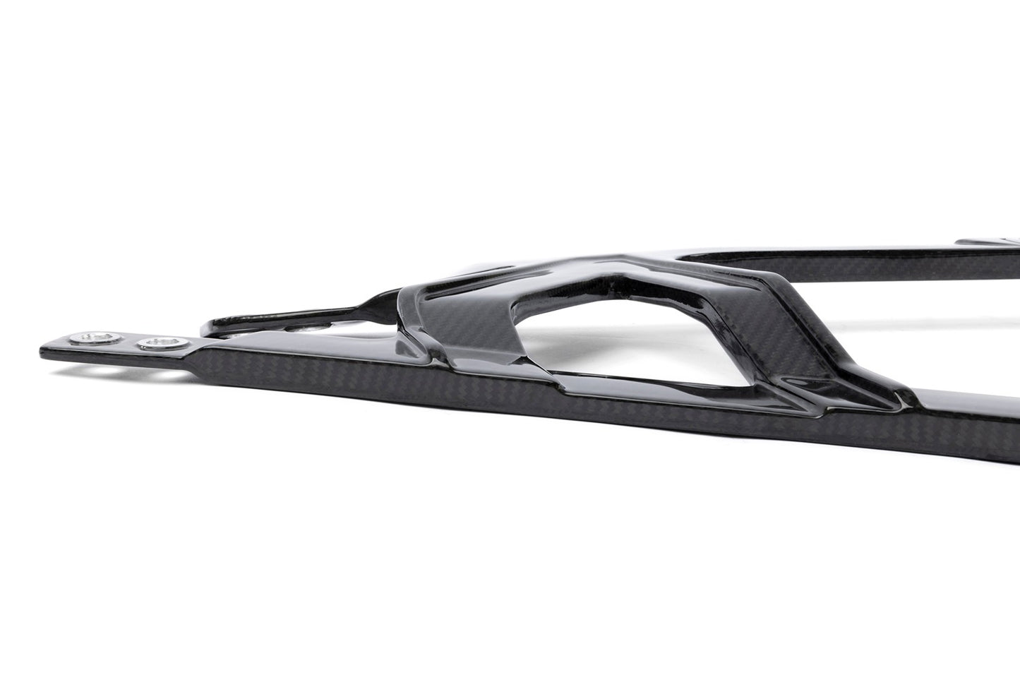 Dinan Gloss Carbon Fiber Strut Tower Brace - 2021-2026 BMW M2/M3/M4-Suspension-Silicon Valley Bimmer