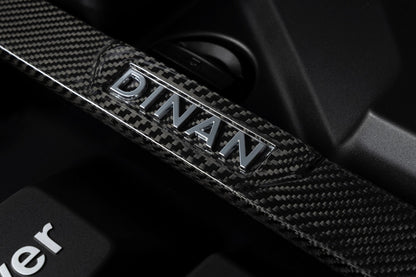 Dinan Gloss Carbon Fiber Strut Tower Brace - 2021-2026 BMW M2/M3/M4-Suspension-Silicon Valley Bimmer