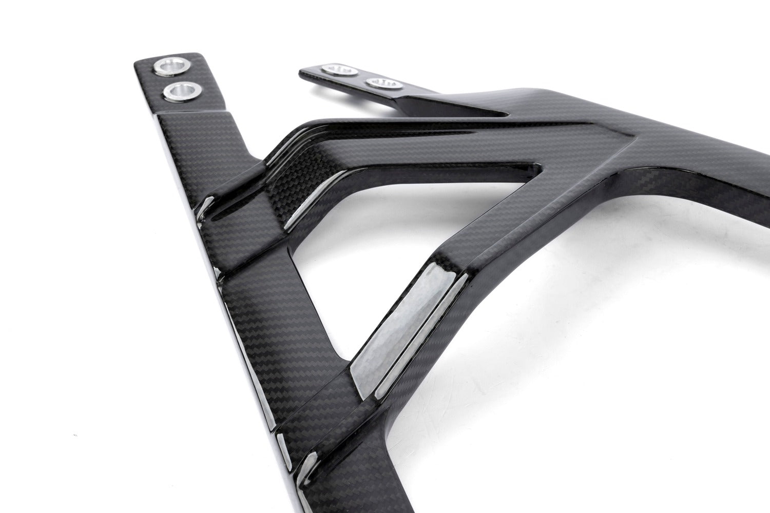 Dinan Gloss Carbon Fiber Strut Tower Brace - 2021-2026 BMW M2/M3/M4-Suspension-Silicon Valley Bimmer