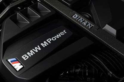 Dinan Matte Carbon Fiber Strut Tower Brace - 2021-2026 BMW M2/M3/M4-Suspension-Silicon Valley Bimmer
